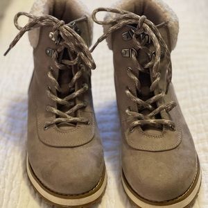 Taupe Winter Boots
